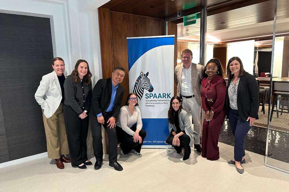 Amgen staff attend the inaugural SPAARK convening in Washington DC