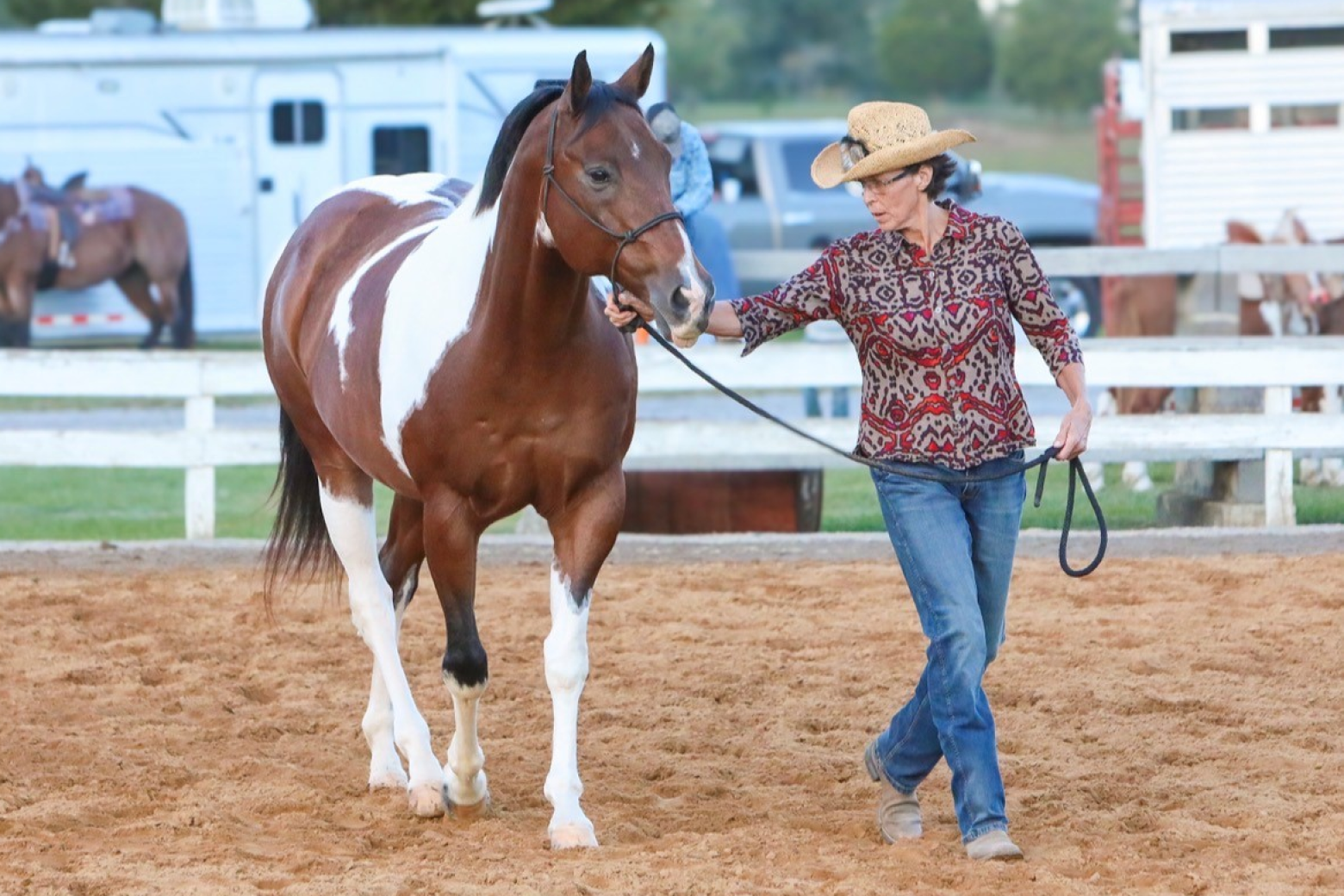 anna with horse
