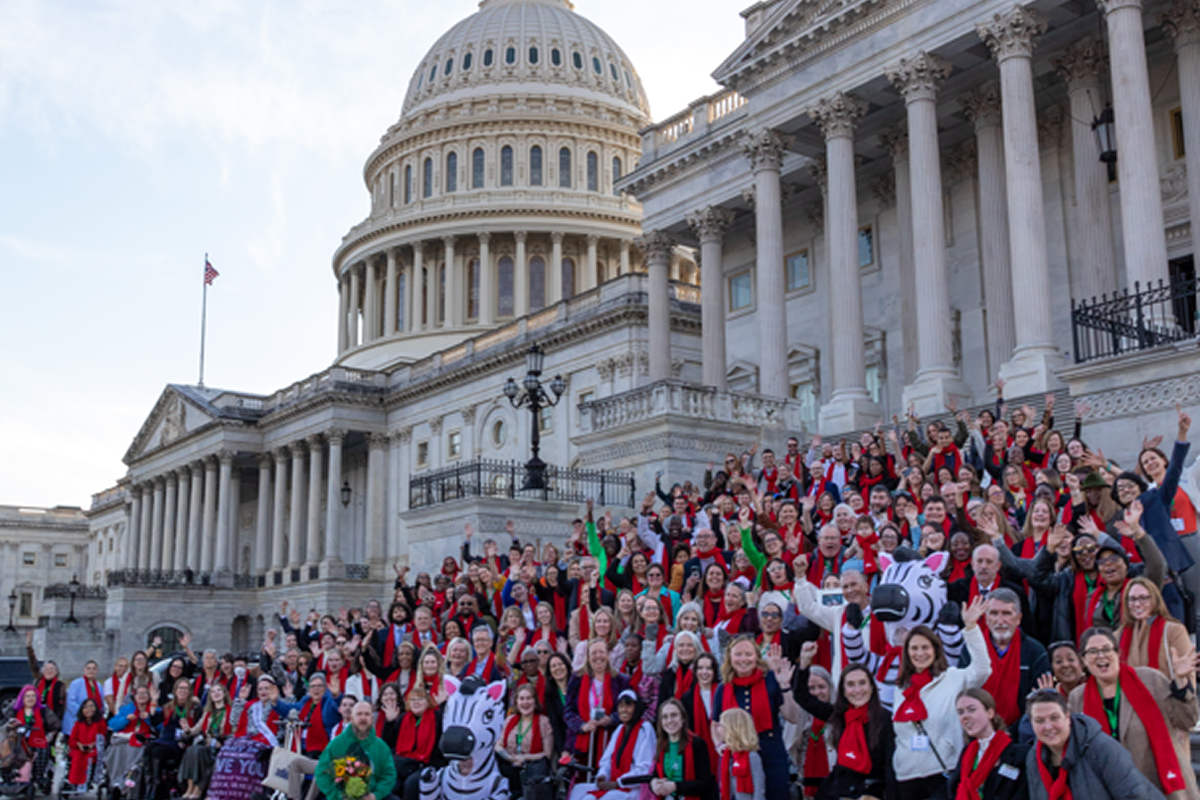 Hundreds of rare disease advocates gathered on Capitol Hill